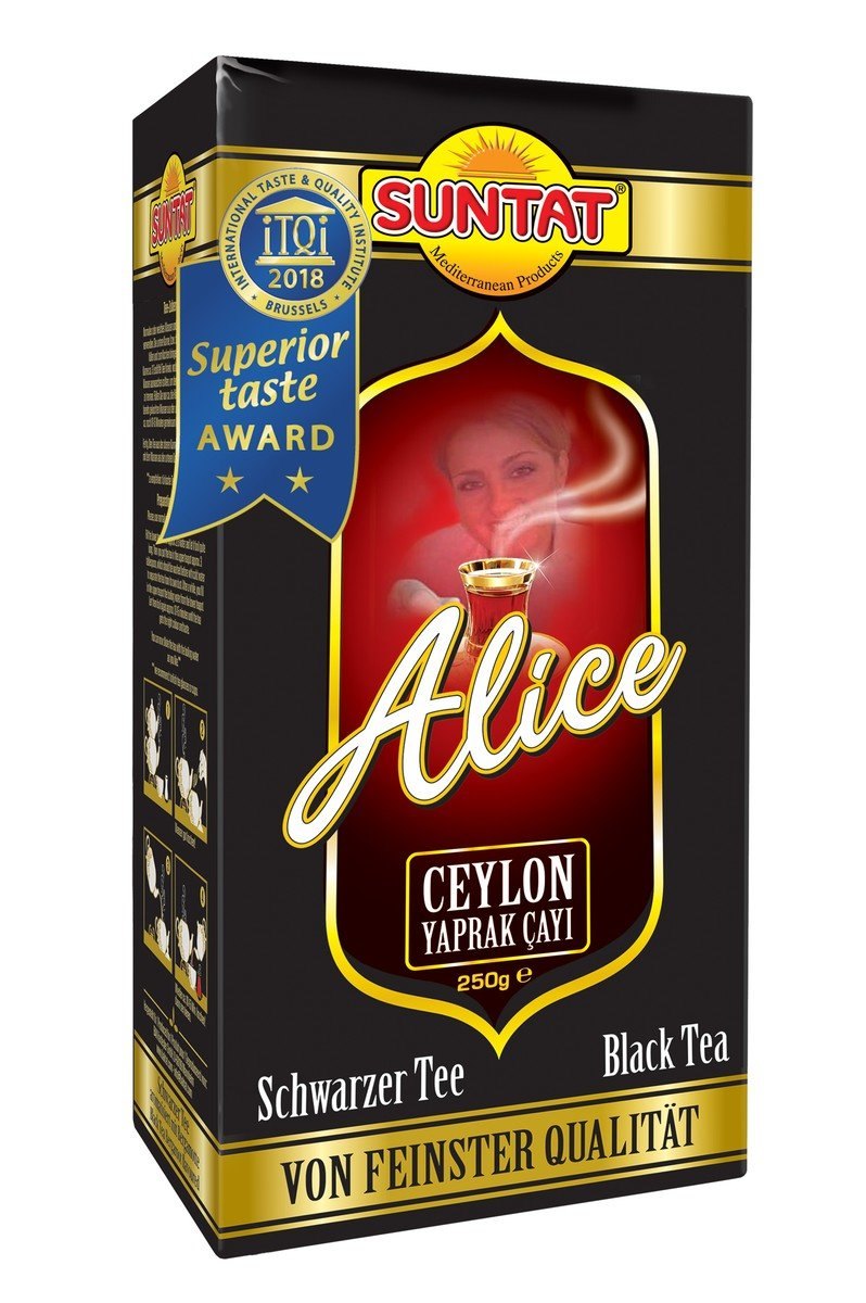 SUNTAT ALICE THE DE CEYLAN BERGAMOTE 12X250GR