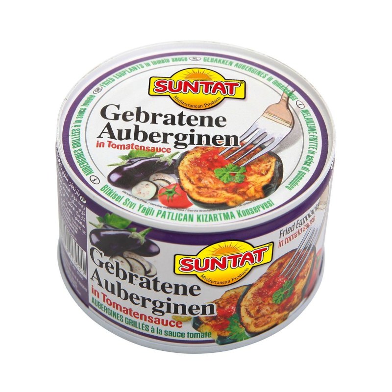 SUNTAT AUBERGINES GRILLEES A LA SAUCE TOMATE 12X300GR