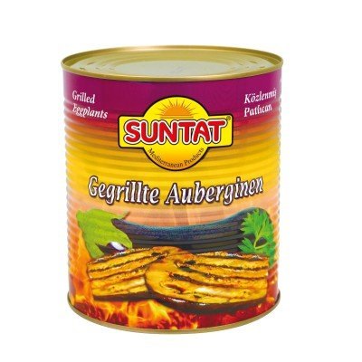 SUNTAT AUBERGINES GRILLEES DILIMLI BOITE A10 6X2800GR