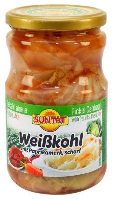 SUNTAT CHOUX BLANC EN SAUMURE SAUCE PIQUANTE 12X720CC