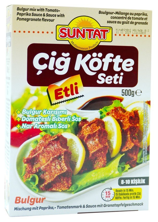 SUNTAT CIG KOFTE SET VEGAN AVEC VIANDE 9X500GR