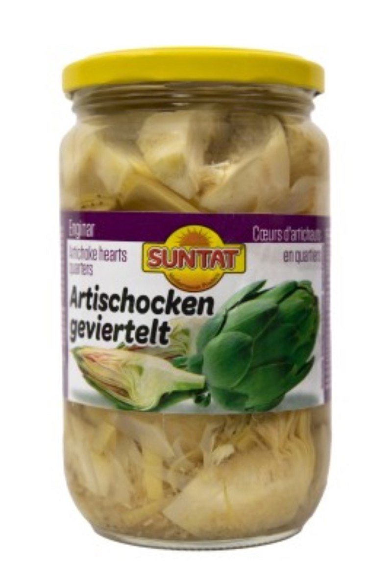 SUNTAT COEUR ARTICHAUTS EN QUARTIERS - PARCA 12X720ML