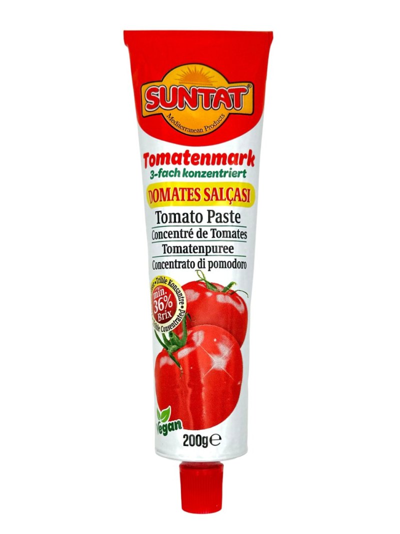 SUNTAT CONCENTRE DE TOMATE 36% TUBE 24X200GR