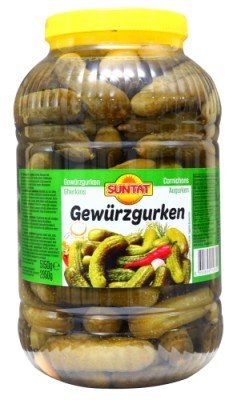 SUNTAT CORNICHONS EN SAUMURE 4X5KG
