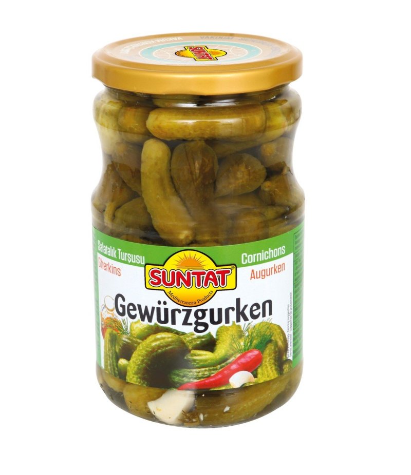 SUNTAT CORNICHONS EN SAUMURE N°1 12X660CC
