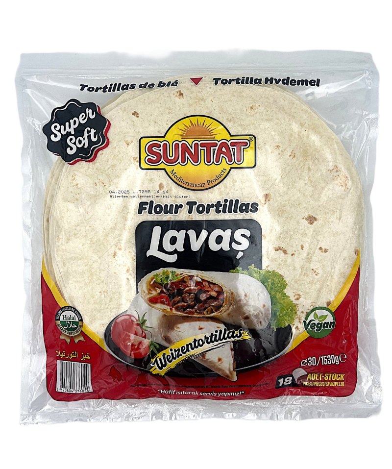 SUNTAT DURUM 30CM 1530GR 6X(18X30CM)