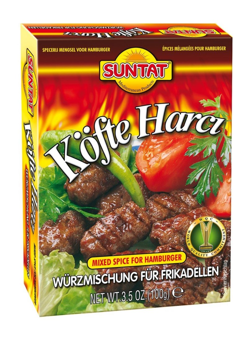 SUNTAT EPICES KEFTA LUX EN CARTON 12X100GR
