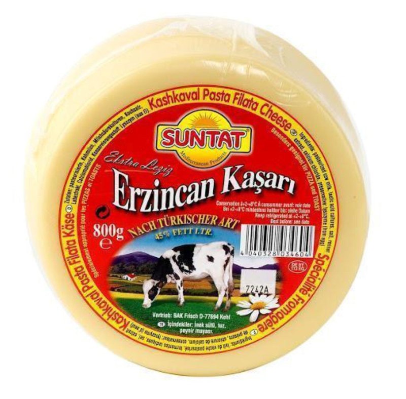 SUNTAT ERZINCAN FROMAGE KASSERI ROND 10X800G