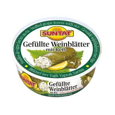 SUNTAT FEUILLES DE VIGNE FARCIES AUX RIZ DOLMA 12X280GR