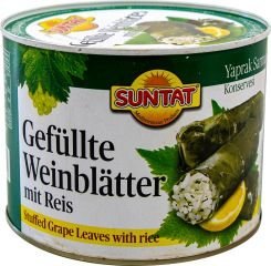SUNTAT FEUILLES DE VIGNE FARCIES AUX RIZ DOLMA 6X2/1(1900GR)