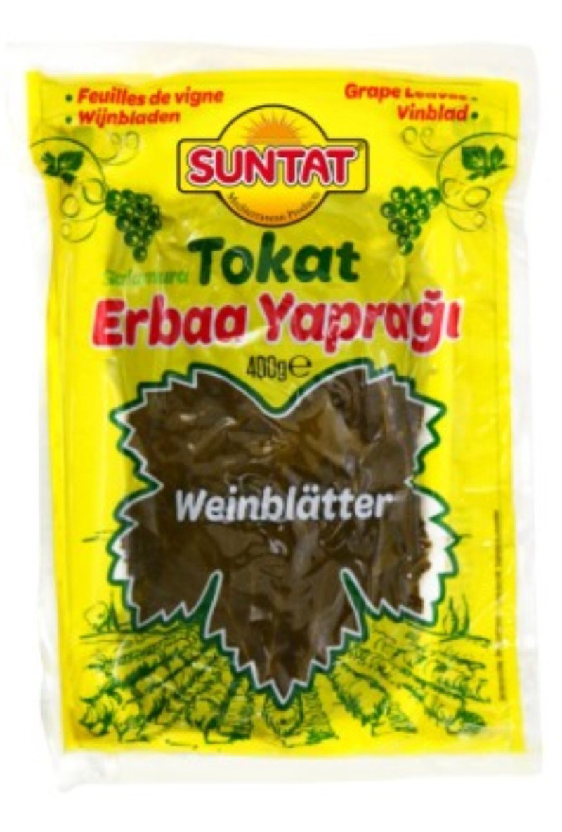 SUNTAT FEUILLES DE VIGNES ERBAA 24X400GR VAKUM