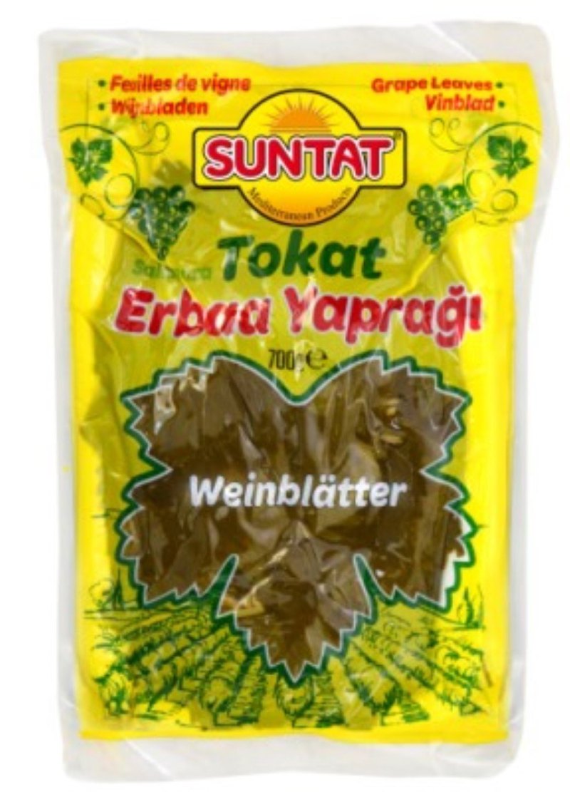 SUNTAT FEUILLES DE VIGNES ERBAA12X700GR VAKUM