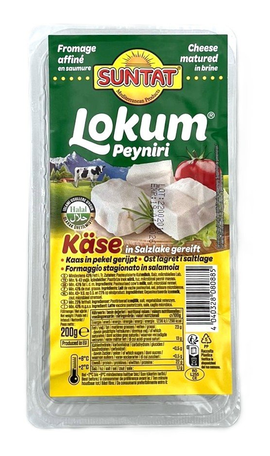 SUNTAT FROMAGE AFFINE EN SAUMURE 12X200GR