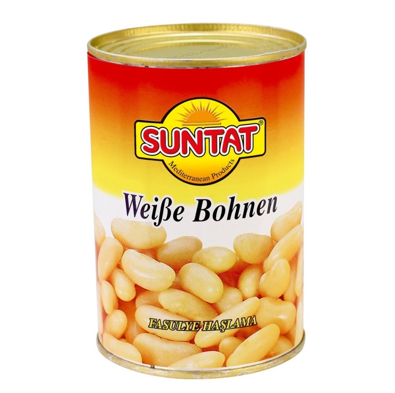 SUNTAT HARICOTS BLANCS BOITE 12X425ML