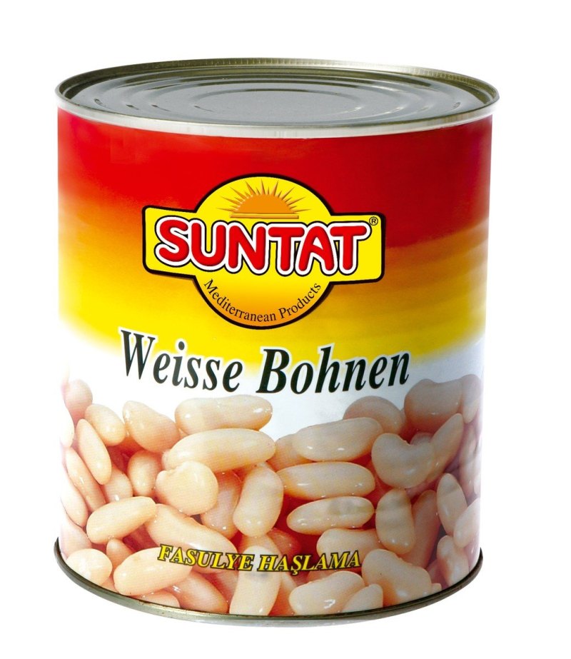 SUNTAT HARICOTS BLANCS BOITE 12X850ML