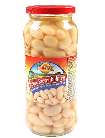 SUNTAT HARICOTS BLANCS GEANTS BOCAL 12X580GR