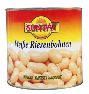 SUNTAT HARICOTS BLANCS GEANTS BOITE 6X2600ML