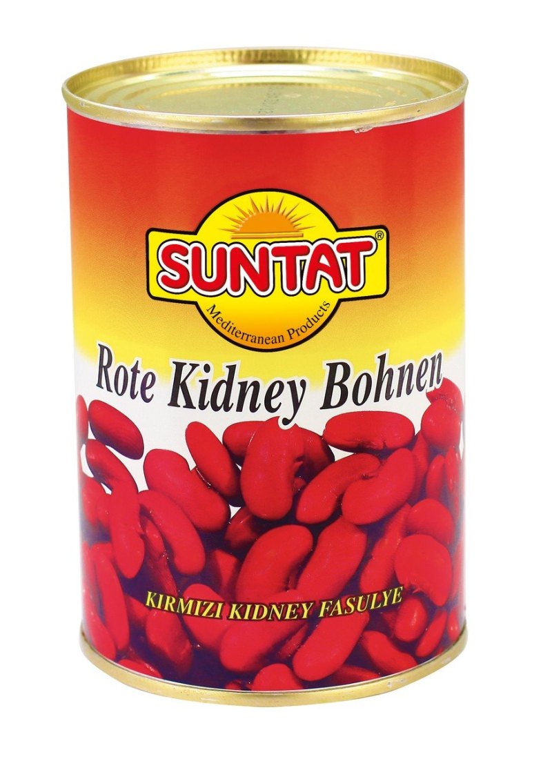 SUNTAT HARICOTS ROUGES KIDNEY BOITE 12X425ML