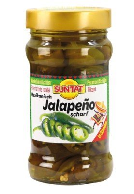 SUNTAT JALAPENO POIVRONS RONDELLES EN SAUMURE 12X326CC