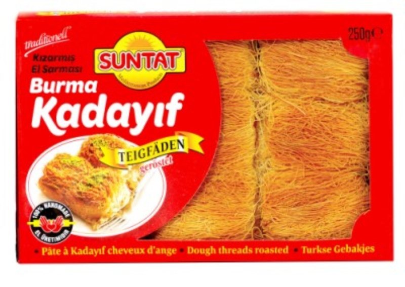 SUNTAT KADAYIF CHEVEUX D'ANGE BURMA 12X250GR