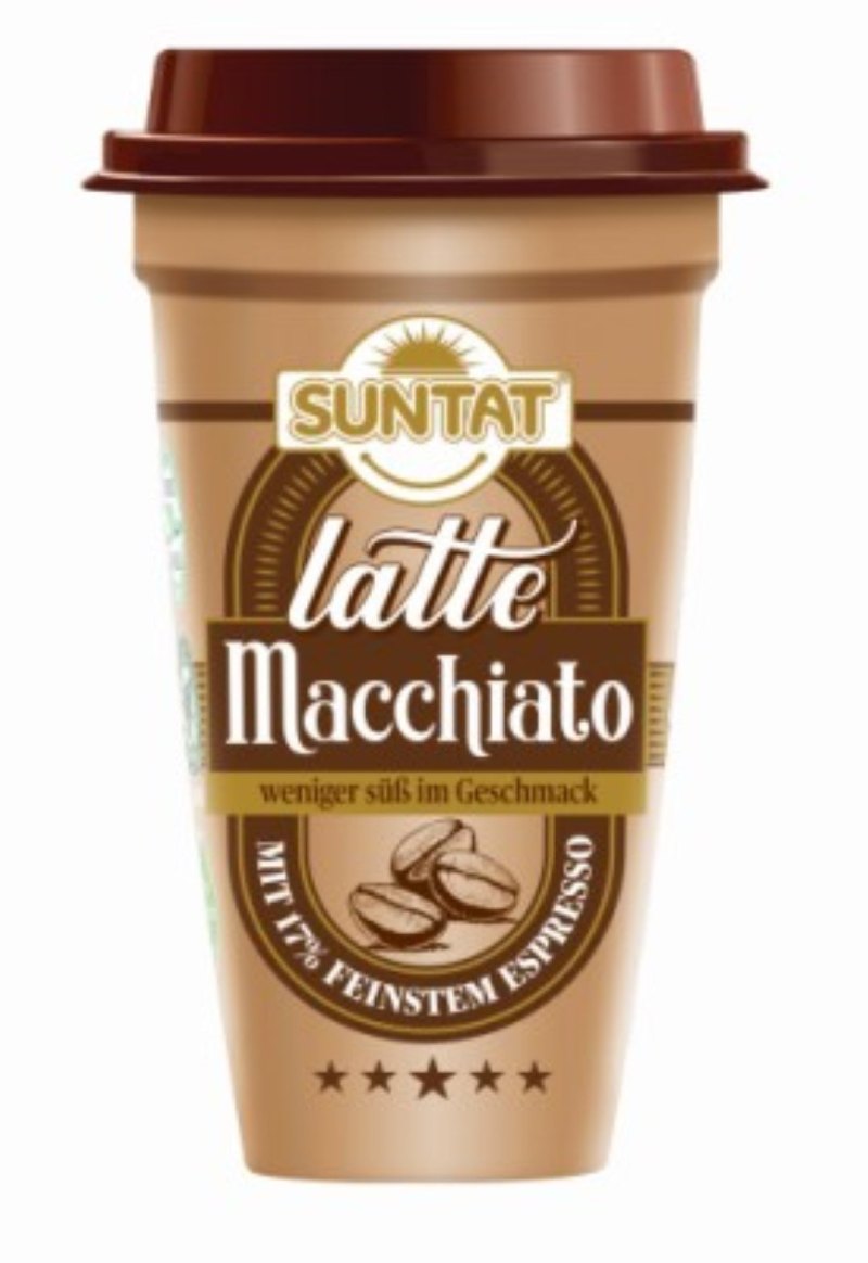 SUNTAT LATTE MACCHIATO CAFE FROID GOBELET 10X250ML