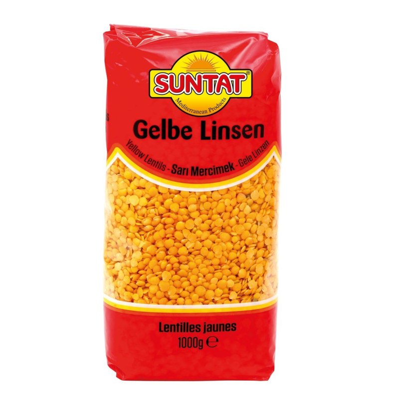 SUNTAT LENTILLES JAUNES 10X1KG
