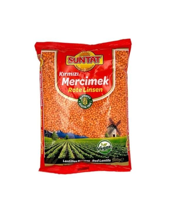 SUNTAT LENTILLES ROUGES 12X1KG