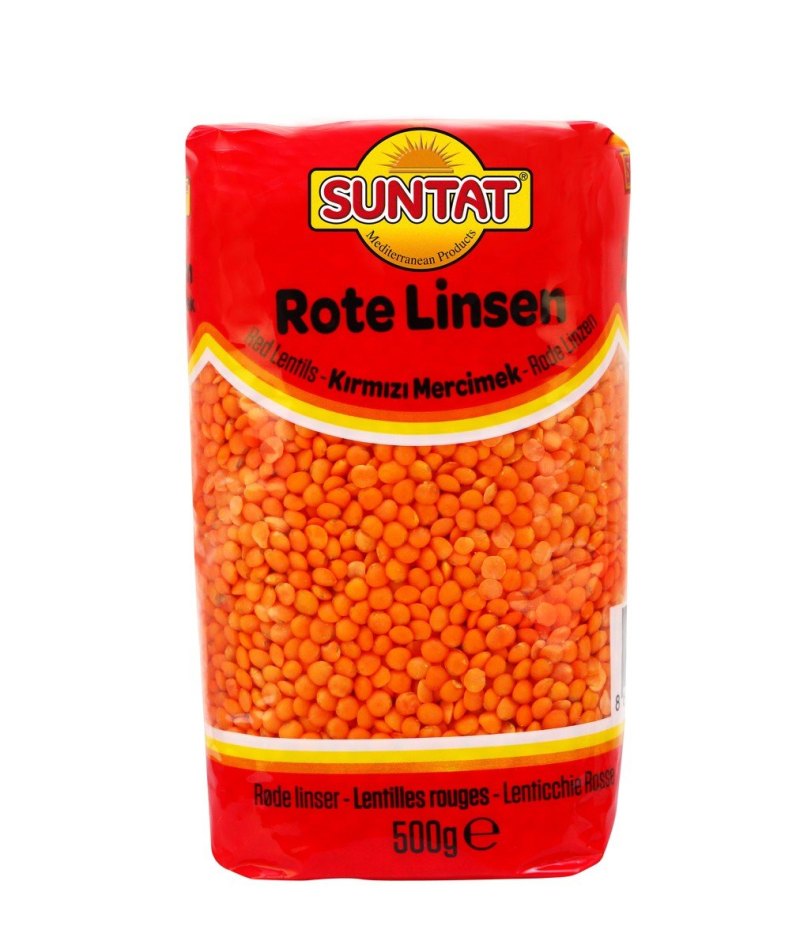 SUNTAT LENTILLES ROUGES 14X500GR