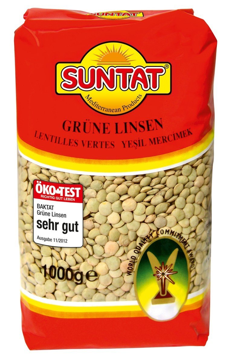 SUNTAT LENTILLES VERTES 10X1KG