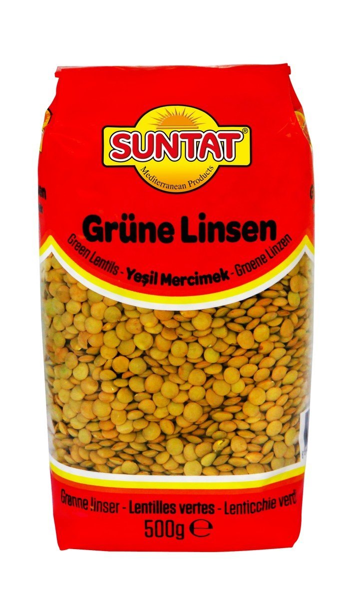 SUNTAT LENTILLES VERTES 14X500GR