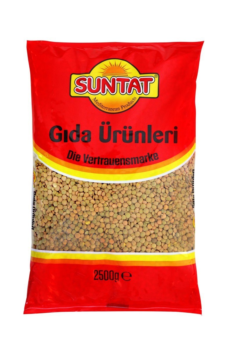 SUNTAT LENTILLES VERTES 8X2,5KG