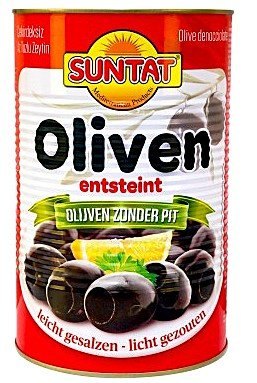 SUNTAT MAROC OLIVES NOIR DENOYAUTEES 18/20 3X5KG