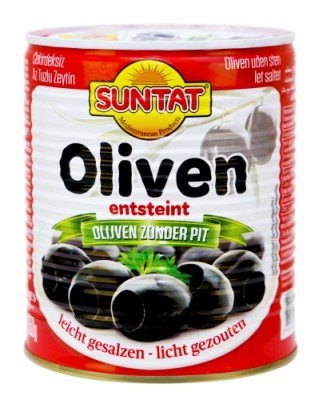 SUNTAT MAROC OLIVES NOIRES DENOYAUTEES 12X1/1