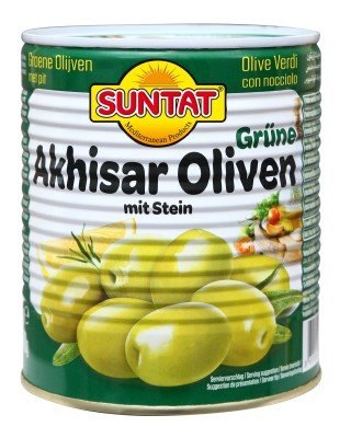 SUNTAT MAROC OLIVES VERTES ENTIERES 12X1/1