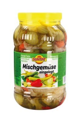 SUNTAT MELANGE DE LEGUMES EN SAUMURE PET 6X3/1