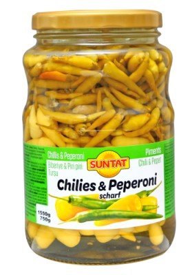 SUNTAT MELANGE PIRI PIRI / PIMENTS ROND BOCAL 6X1700CC