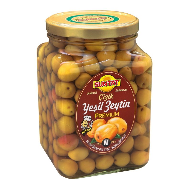 SUNTAT OLIVES BOCAL VERTES TAILLEES 6X1600CC