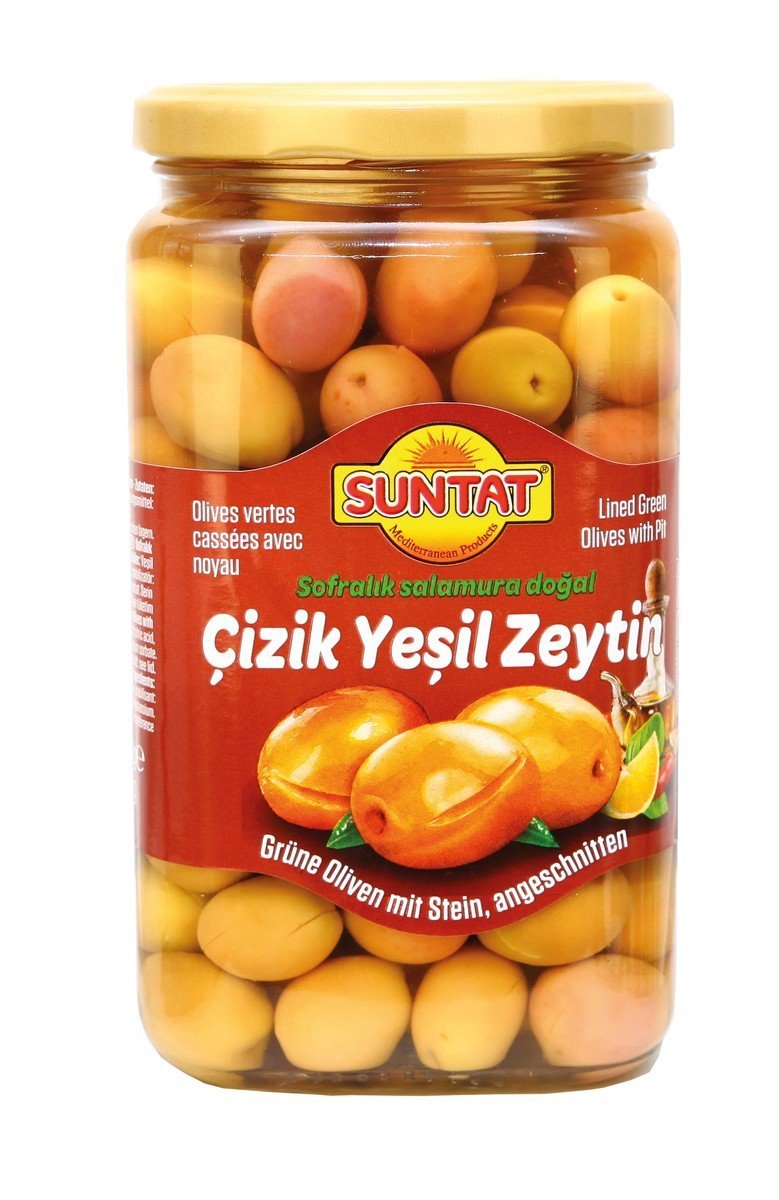 SUNTAT OLIVES VERTES TAILLEES BOCAL 12X850ML