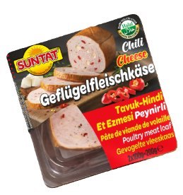 SUNTAT PATE DE VIANDE DE VOLAILLE AVEC FROMAGE ET CHILI 10X200GR