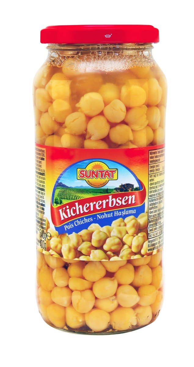 SUNTAT POIS-CHICHE BOCAL 12X580GR