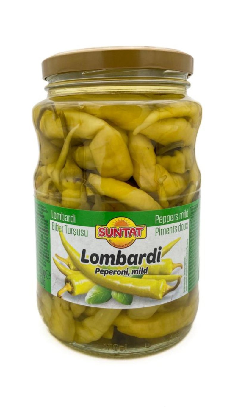 SUNTAT POIVRONS GREC DOUX EN SAUMURE PIQUANT 6X1700ML
