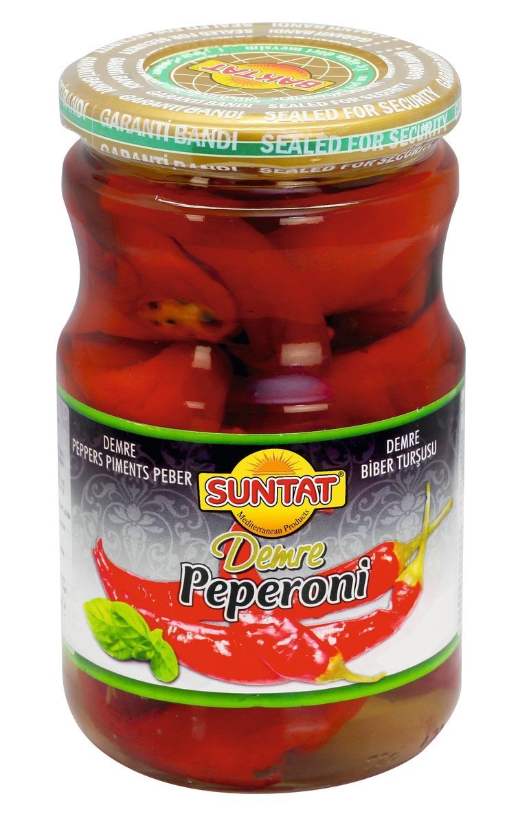 SUNTAT POIVRONS ROUGE DEMRE EN SAUMURE 12X660CC