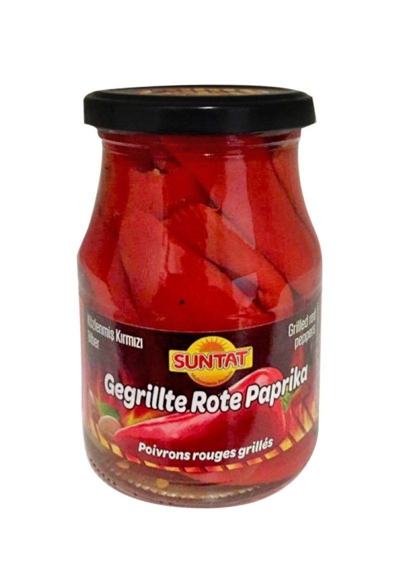 SUNTAT POIVRONS ROUGES GRILLES 10X370CC