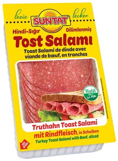 SUNTAT SALAMI DE DINDE TOAST 10X200GR