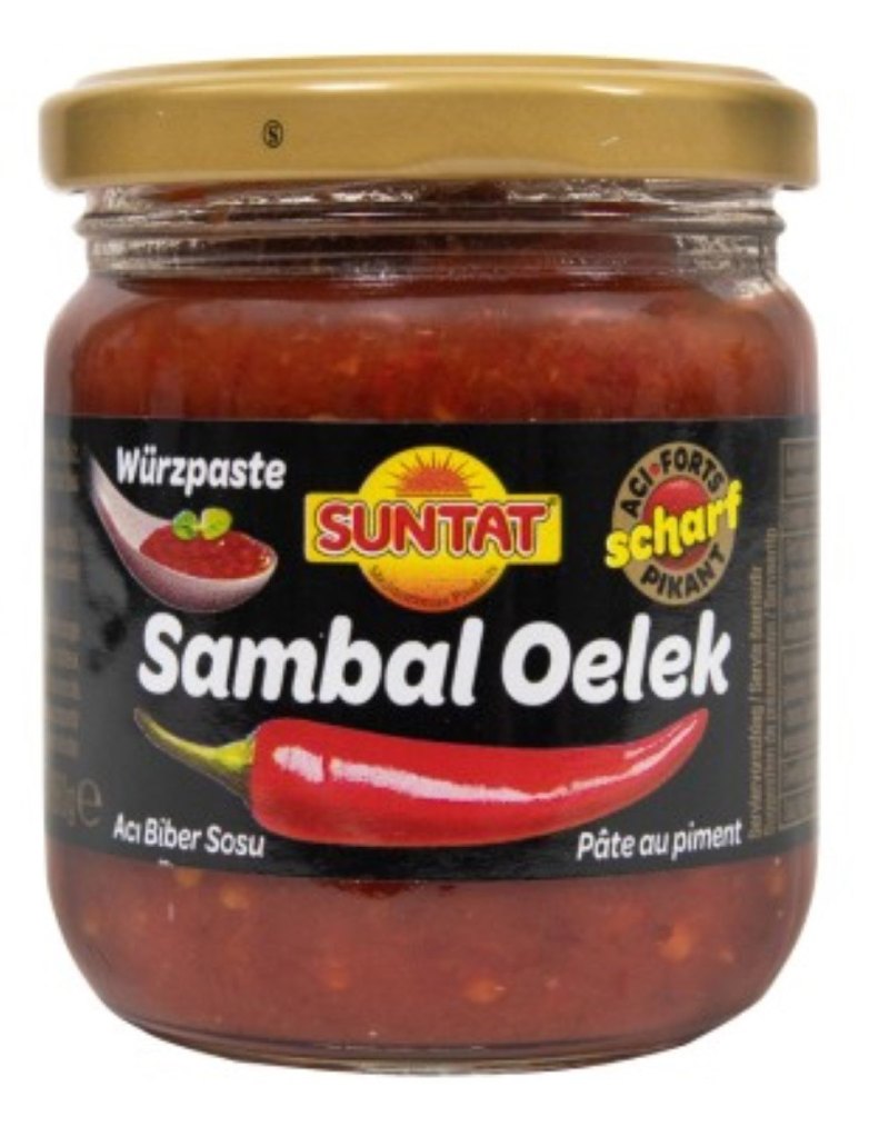 SUNTAT SAMBAL OELEK PATE DE PIMENTS 12X212GR