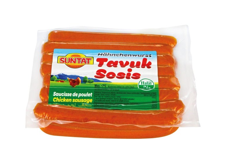 SUNTAT SAUCISSES DE POULET SOUS VIDE 6X800GR