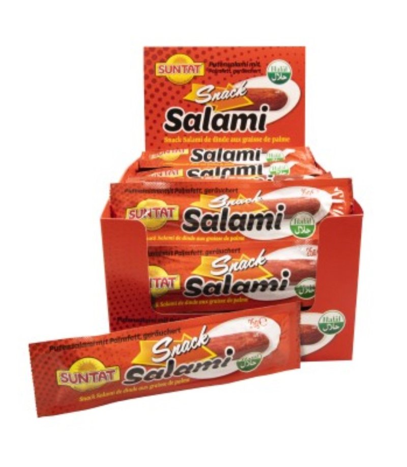 SUNTAT SNACK SALAMI 50X25GR