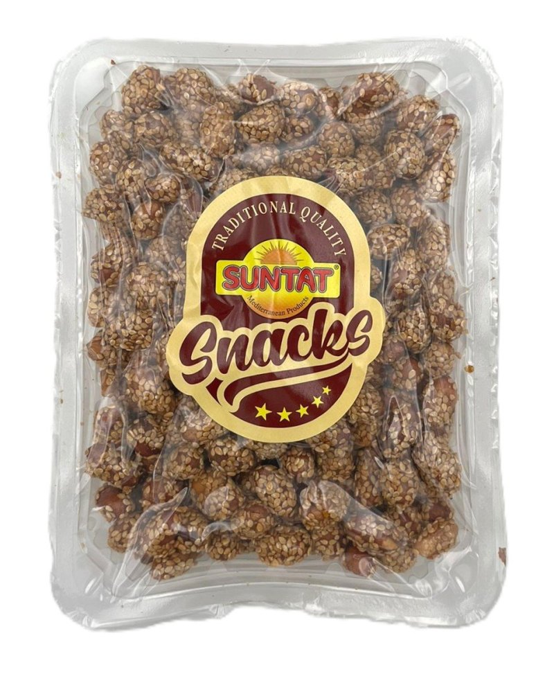SUNTAT SNACKS CACAHUETES GRILLEES AU SESAME ET MIEL 16X300GR