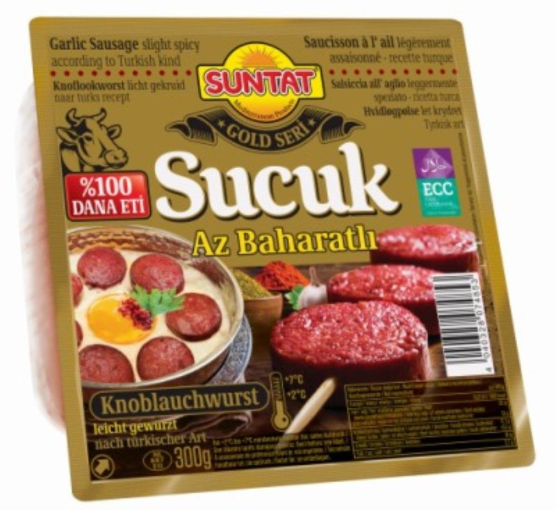 SUNTAT SUCUK GOLD PEU EPICE 8X300GR