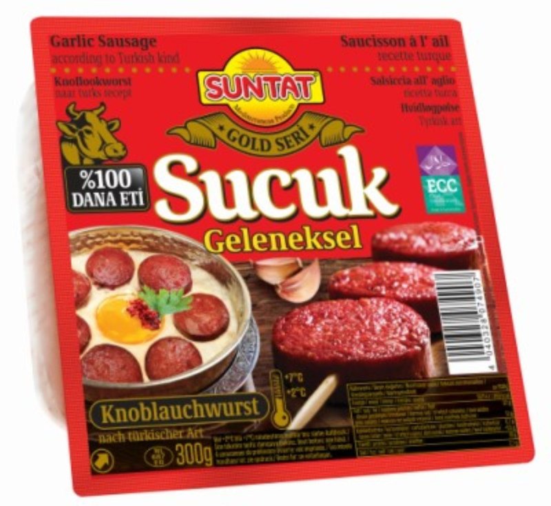 SUNTAT SUCUK GOLD TRADITIONNEL 8X300GR